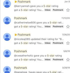 I’m a 5⭐️ seller!